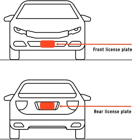 OK license plate search